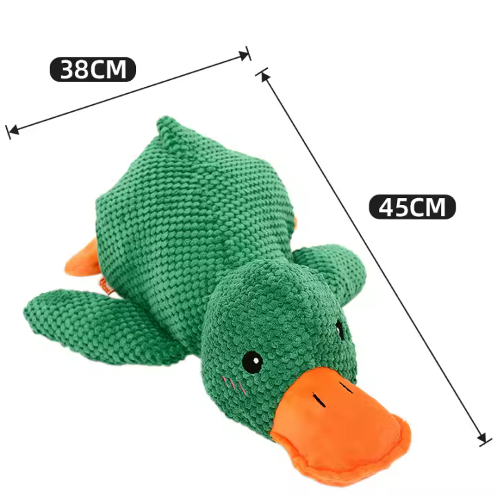 Juguete De Dormir Para Perros HOOPET Con Silbido Y Aroma a Pato Juguetón Para Pequeños Medianos Y Grandes Interactivo Para Entrenamiento De Mascotas Accesorios Para Perros - 1