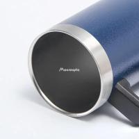 Taza De Cerveza Inoxidable 304 Capacidad Grande 709ml Con Asa Aislante Para Refrigerio Durante 4 Horas Taza De Metal Moderna Ecológica - details 3