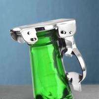 Abrepuertas Multifuncional De Acero Inoxidable Para Cocina Restaurante Fiesta Abrebotellas Y Latares Resistente Al Desgaste Y Fácil De Almacenar - details 3