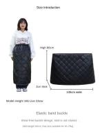 Mantel De Motocicleta Invierno Impermeable Con Protetor De Rodilla Y Cubierta De Rodilla Gruesa Y Térmica Velocidad De Algodón - details 2