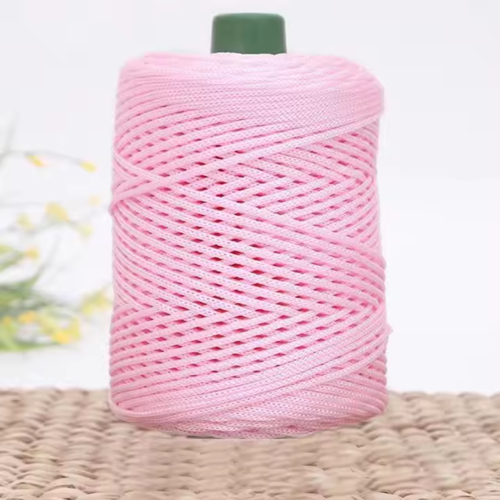Hilo De Crocheteo De 3mm Para Manualidades Tejido a Mano Bolsa Gorro Zapatos Malla De Cojín Accesorios De Costura Material De Tejer - 1