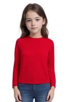 WAI 2 MARKET - Camiseta Térmica Infantil Unisex de Manga Larga (Pack 1, 2, 3, 5), 96% Poliéster 4% Elastano, Ideal para Invierno, Fútbol, Ciclismo y Nieve, Tallas 5-14 Años, Cuello Redondo, Color Rojo - details 0