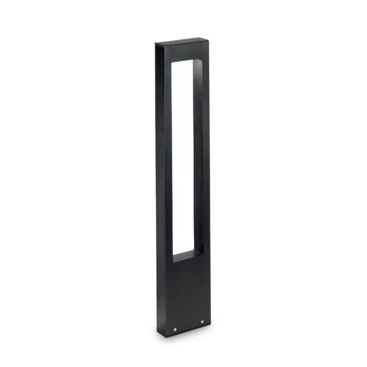 Moderno Vega plantador de Aluminio Negro 1 Luz G9 3W 3000K Luz Caliente - 1