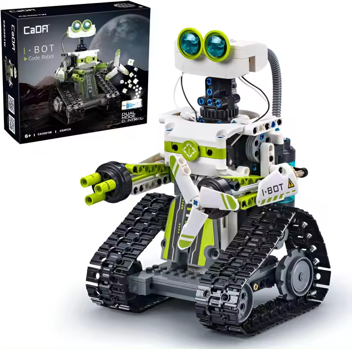 CaDA I. BOT Code Robot C83001W  - Dual Mode Control - Edad +6 Años - 434 Pcs - 1