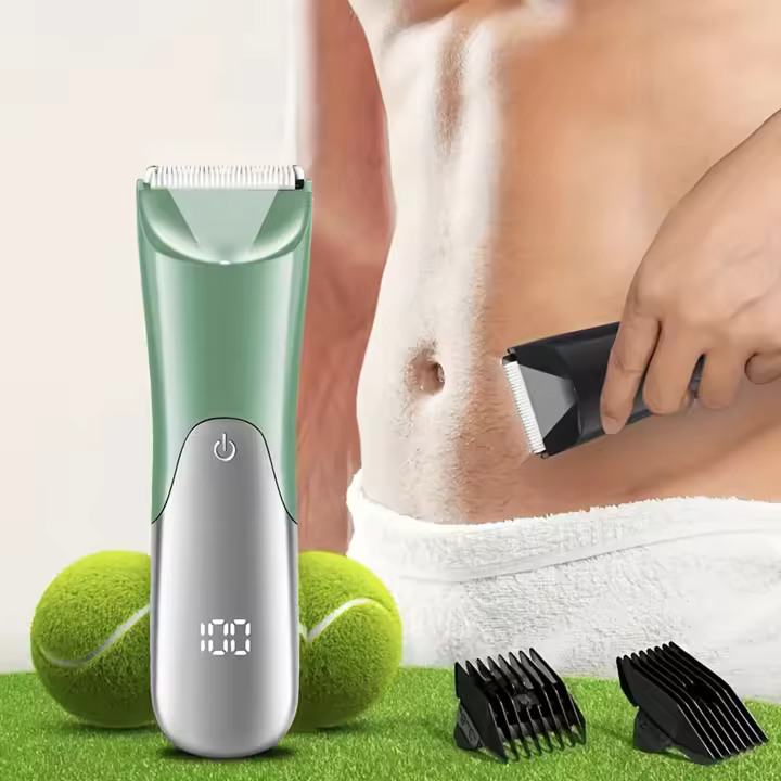 Aparato De Afeitado Para Cuerpo De Hombre Trimmer De Pelo Epilador Para Barba Pecho Axilas Brazos Y Piernas Rasador De Pelo - 1