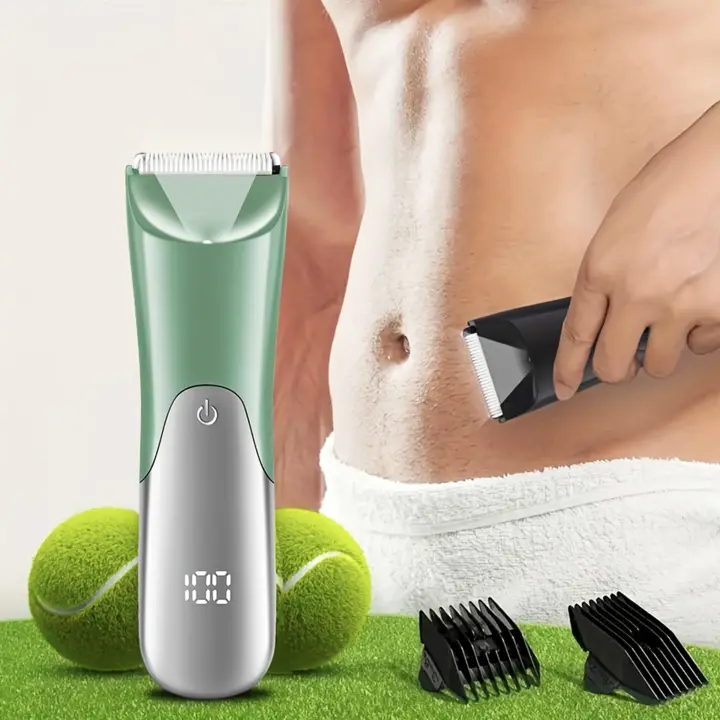 Aparato De Afeitado Para Cuerpo De Hombre Trimmer De Pelo Epilador Para Barba Pecho Axilas Brazos Y Piernas Rasador De Pelo - 1
