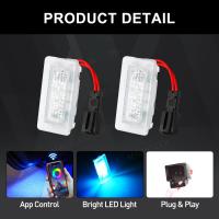 Luces LED De Ambiente RGB Para Tesla Model 3 Y S X Accesorios Decorativos Para Puertas Y Maletero Instalación Fácil Con Cables - details 4