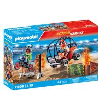 Playmobil (71808) stunt show coche de acrobacias, Action Heroes - details 0