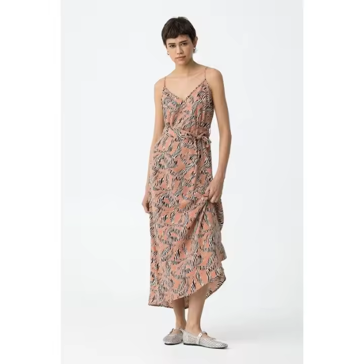 Vestido Granada Estampado Naranja de Tiffosi - 1