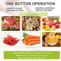 Amasador De Ajo Eléctrico Inalámbrico 100/250ml Cortador De Verduras Y Frutas Para Cocina Portátil USB Alimentos Molinillo De Carne Aparato De Cocina Para El Hogar - details 4