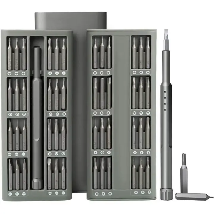 Destornillador de precisión para iPhone, kit de 48 mini destornilladores de acero para reparación de teléfonos móviles, herramienta S2, modelo de teléfono móvil, cámara, computadora - 1