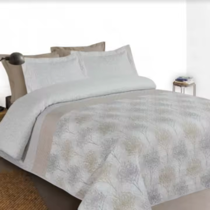 Textil Blanca Colcha Bouti Forest Reversible Bianca Textil | Tacto Extra Suave - 1