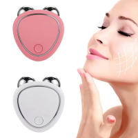 Masajeador Facial EMS Mini Máquina De Levantamiento Facial Microcorriente Antienvejecimiento Reducción De Doble Mentón Vibración Sonic Belleza Dispositivo De Masaje USB Recargable - details 1
