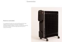 CREATE - Radiador/Calefactor de aceite eléctrico con WiFi - WARM CONNECT 2500W - details 0