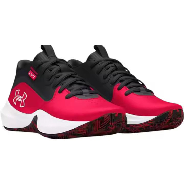 Zapatillas Under Armour Gs Lockdown 7 Rojo 3028513-600 Baloncesto Niño Niña - 1