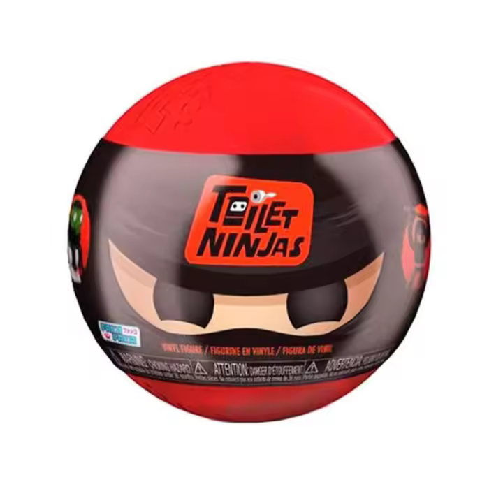 Capsula funko toilet ninjas paka paka 1 unidad 48586 - 1