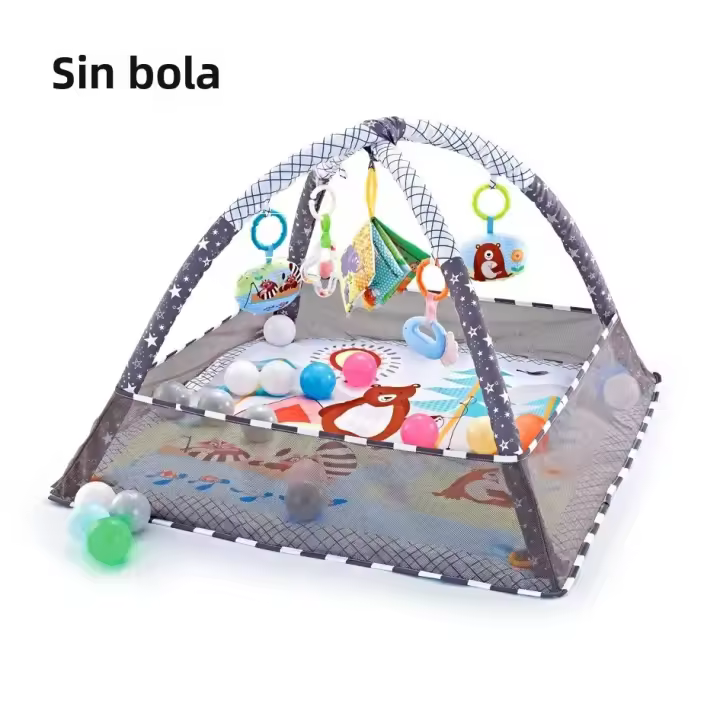 Alfombra De Juego Para Bebé Tummy Time Actividad Juguete Fitness Regalo Para Recién Nacidos Y Niños De 0 a 36 Meses Material Suave Educativo Y Deportivo - 1