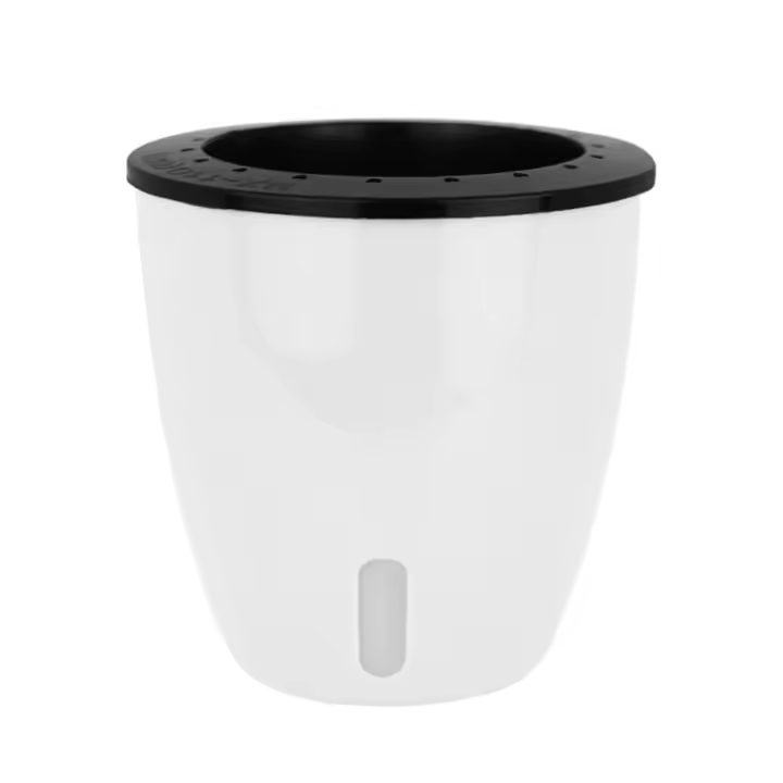 Maceta Autoabastecida Fácil De Mantener Para Hierbas Verduras Y Flores Blanco Duradero 180x18x19cm Para Cultivo En Interior Y Exterior - 1