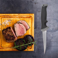 Cuchillo De Acero Inoxidable Para Pescar De Alta Calidad Accesorios De Pesca Para Barco Afilado Para Cortar Carne Mango De PP Herramientas De Camping - details 1