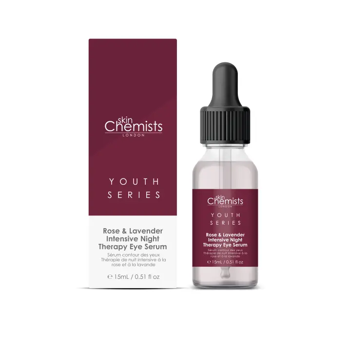 skinChemists Sérum Intensivo de Noche de Rosa y Lavanda - 1
