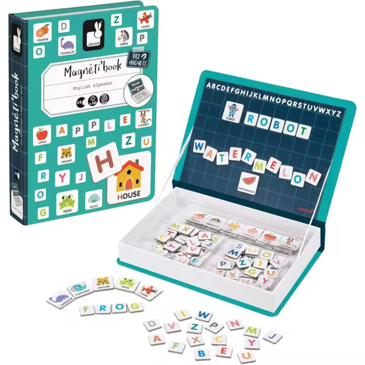 MAGNETI'BOOK ALFABETO EN INGLES - Janod JU02712 JANOD - 1