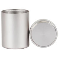 Juego De Almacenamiento De Té Hierbaco 1 Pieza Caja De Aluminio Tapa Airtight Contenedor De Hierbas Para Mantener El Sabor Original - details 4