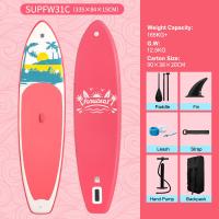 FunWater Tabla de Surf Hinchable de pie para Surf Ultrarresistente, Ligera y Estable, Tabla de Surf Sup, Accesorio de Remo Ajustable, Bomba, Mochila de Viaje, Correa de Seguridad, Remo Inflable para jóvenes y Adultos - details 1