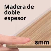 Rascador para Gatos de Pared, 60 cm Alto x 35 cm Ancho,  Tela de fieltro, Poste Vertical con Base de Madera, Multicolor - details 6