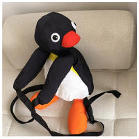 Mochila De Peluche Pingüino 38cm Juguete De Peluche Suave Para Niñas Regalo De Cumpleaños Bolsa De Hombro Animal De Peluche Unisex - details 20