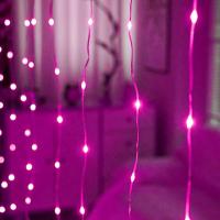 1 Pack De Luces De Cobre LED 2x2M Para Ventanas Con 20 Clips Y Luz De Batería Para Decoración De Fiesta Navidad Y Bodas - details 2