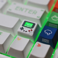 Keycaps Retro De Consola De Juegos K-04 Para Teclado Mecánico 3 En 1 Cubiertas De Teclas Transparentes Lindas Y Prácticas Accesorios Para Teclado - details 4