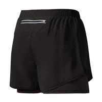 Shorts Deportivos Para Hombre Con Bolsillo Integrado Secado Rápido Verano 2 En 1 Shorts De Playa Y Gimnasio Corrida Estilo Doble Exterior - details 2