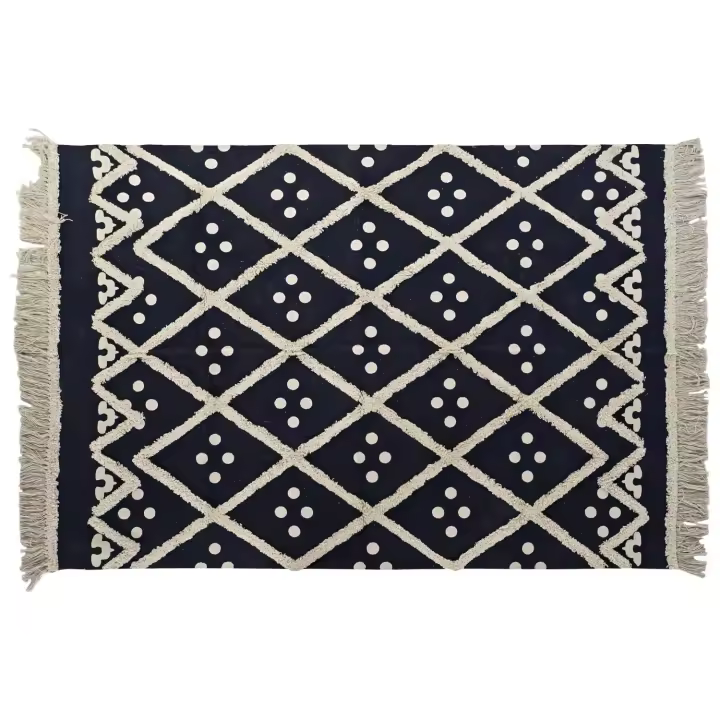 ALFOMBRA ALGODON 160X230X1 1000 GSM BORDADO TX192801 - 1