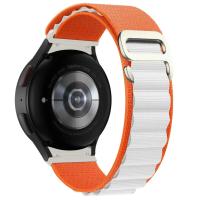 Correa De Nylon Sport Alpine Para Samsung Galaxy Watch 7/6/5/4 44mm 40mm 5pro 45mm 6 Classic 47mm Hebilla De Metal Compatible Con Galaxy Watch - details 9