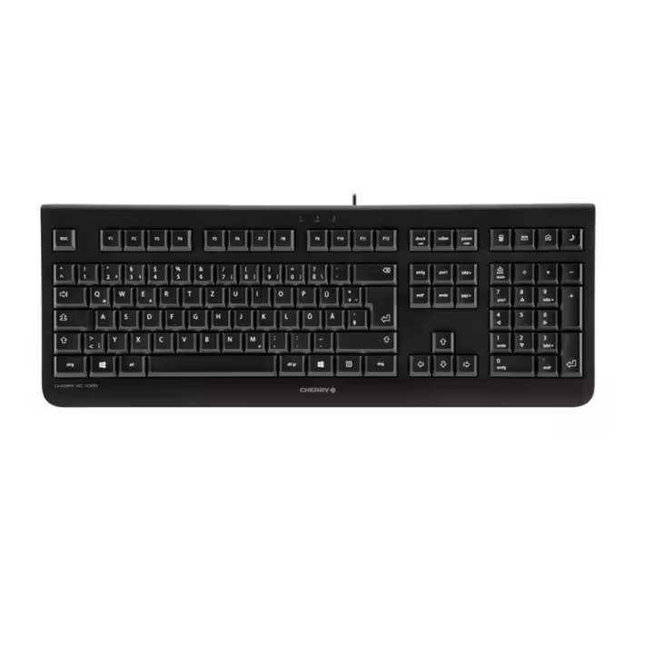 CHERRY - KC 1000 teclado USB QWERTY Español Negro JK-0800ES-2 - 1