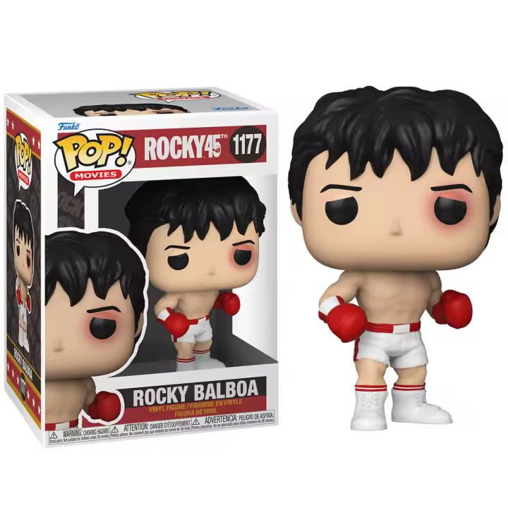 Figura Pop Rocky 45Th Rocky Balboa-Figura de Vinilo Coleccionable - Idea de Regalo- Mercancia Oficial - Juguetes para Niños y Adultos - Movies Fans - Muñeco para Coleccionistas y Exposición - 1