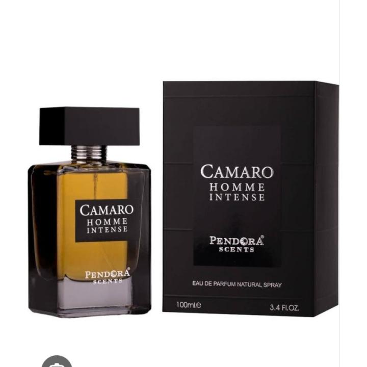 Pendora Scents - Perfume masculino Camaro Homme Intense Eau de Parfum 100 ml con notas amaderadas, especiadas y fondo… — oferta en Miravia