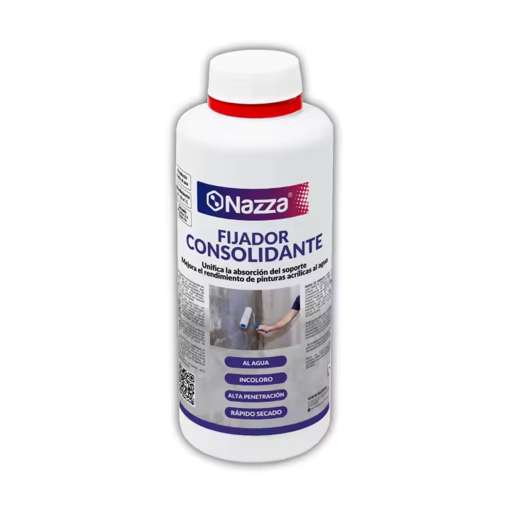 Adhesivo para Paredes disgregadas, polvorientas o en mal estado - Resina Líquida o Fijador Consolidante al Agua que NO altera el aspecto original - Disponible en 1L o 5L - 1