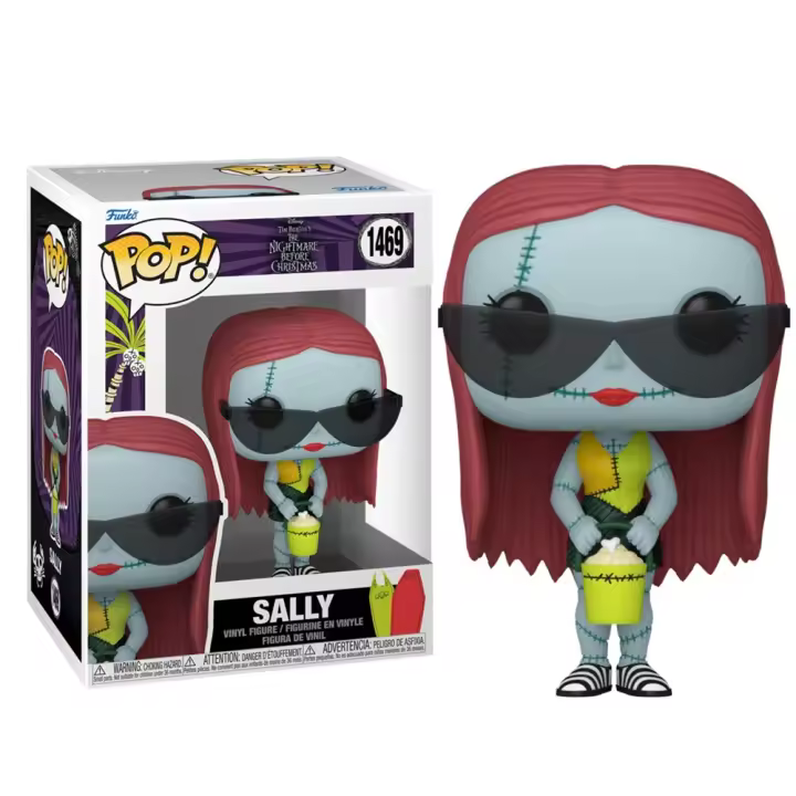 FUNKO POP! PESADILLA ANTES DE NAVIDAD – SALLY PLAYERA - 80597, Nº1469, TIENDA CON LICENCIA OFICIAL - 1