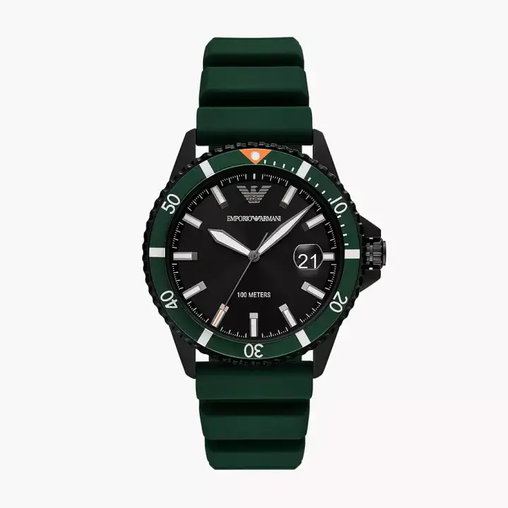 Emporio Armani Reloj hombre AR11464, con calendario, Incluye Caja Original, Diámetro: 42MM - 1
