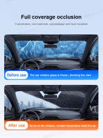 SEAMETAL Cubierta De Ventanilla De Coche Anticongelante Magnética Universal Protector Solar Exterior Impermeable Para Todas Las Estaciones - details 7