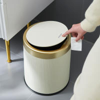 Bandeja Doble De Plástico Para Interiores Y Exteriores Con Tapa Para Sala De Estar Cocina Dormitorio Contenedor De Basura Doméstico De Alta Calidad - details 2
