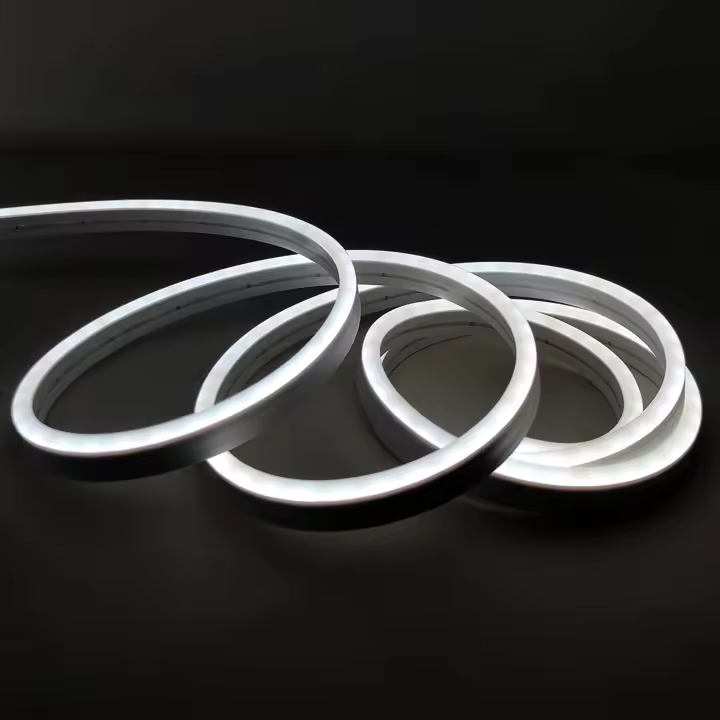 FactorLed Tira Neon 5M 35W Flexible, 12V, Impermeable IP65, Regulable TRIAC, Luces Led Neon para interior y exterior, Corte cada 2,5cm - 1