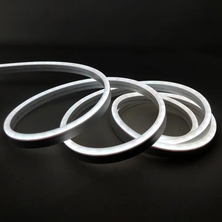 FactorLed Tira Neon 5M 35W Flexible, 12V, Impermeable IP65, Regulable TRIAC, Luces Led Neon para interior y exterior, Corte cada 2,5cm - 1