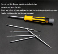 Juego De 6 Piezas De Destornilladores Precisi\u00f3n No Magn\u00e9ticos Cabezales Hexagonales Torx Planos Seguros Herramientas Manuales Antideslizantes De Aleaci\u00f3n De Aluminio - details 5