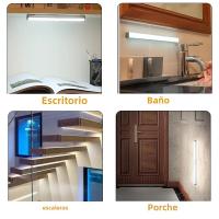 Iluminación LED Ultra Delgada Para Armarios Con Sensor De Movimiento Luz Nocturna Inalámbrica Para Cocina Y Armario - details 1