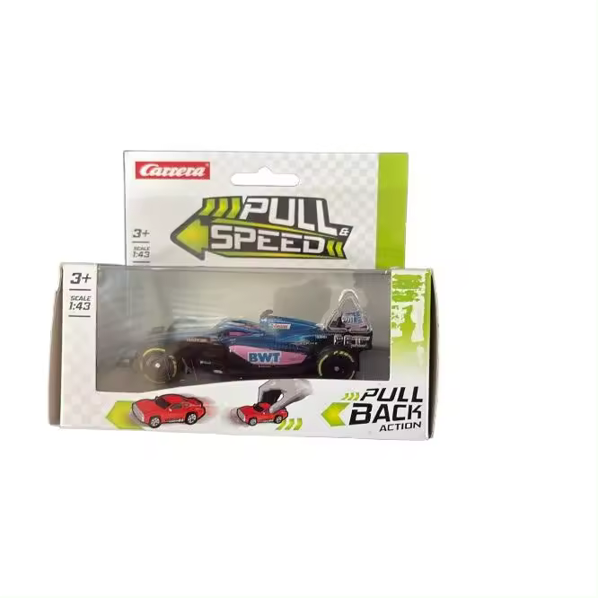 Generico -  Carrera  Pull Speed  BWT  - Juego de vehículos  para niños y niñas aficionados de los automóviles - Edad recomendada mayores 6 años - 1