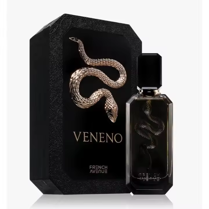 Perfume árabe unisex Veneno French Avenue 100ml,Fragancia femenina y masculina única, duradera, lujosa, cálida, especiada, Perfume de mujer y de hombre lujoso, oriental, sensual, único NOVEDAD - 1