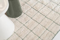 Alfombra Noa Natural y Verde- 100%ALGODÓN- LINEA PARALELA - details 1