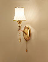 Lámpara De Pared De Vidrio Moderna Con Interruptor De Hilo Para Decoración De Sala De Estar Y Dormitorio Soporte E14 Luz LED Para Interiores - details 7